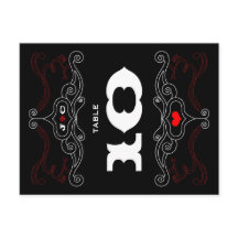 Red & Black Rock 'n' Roll Music Themed Wedding