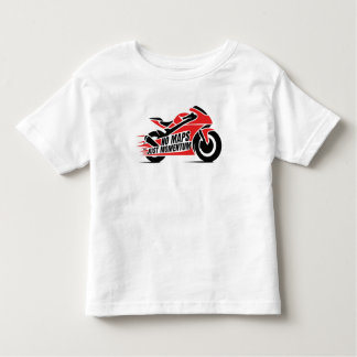 Red Black Sport Motorcycle  Kleinkind T-shirt