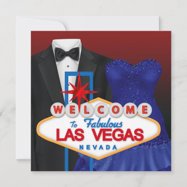 Red Black Tuxedo Mans Geburtstagsparty Einladungen (Vorderseite)