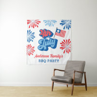 Red & Blue 4. Juli Fireworks Wiedersehen GRILLEN P