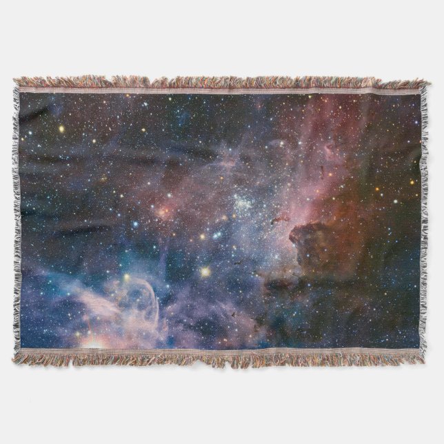 Red & Blue Carina Nebula Hubble Telescope Decke (Vorderseite)