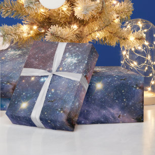 Red & Blue Carina Nebula Hubble Telescope Geschenkpapier