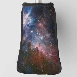 Red & Blue Carina Nebula Hubble Telescope Golf Headcover