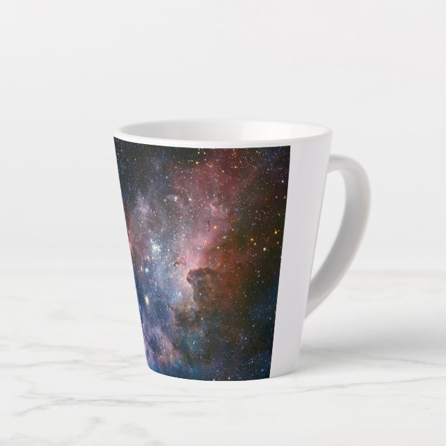 Red & Blue Carina Nebula Hubble Telescope Milchtasse (Rechte Ecke)