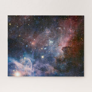 Red & Blue Carina Nebula Hubble Telescope Puzzle