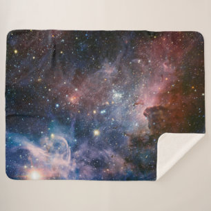 Red & Blue Carina Nebula Hubble Telescope Sherpadecke