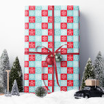 Red Blue Checkered Schneeflocke Weihnachten Geschenkpapier<br><div class="desc">Mit diesem rot-blauen Schneeflottpapier wackeln Sie Ihre Geschenke in festlichem Charme. Dieses Verpackungspapier mit einem lebhaften Schneeflocken in abwechselnden roten und blauen Quadraten verleiht Ihren Urlaubsgeschenken eine fröhliche und winterliche Touch. Dieses hochwertige Papier eignet sich perfekt für Weihnachtsgeschenke, Feiertagsfeiern oder Feierlichkeiten jeder Jahreszeit und sorgt dafür, dass Ihre Geschenke mit...</div>