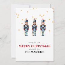 Red & Blue Nutcracker Weihnachten