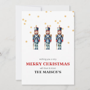 Red & Blue Nutcracker Weihnachten