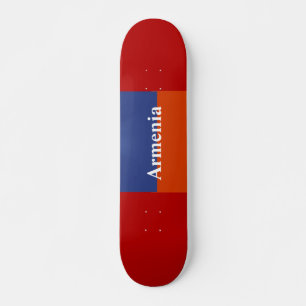 Red Blue Orange Skateboard