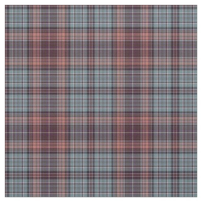 Red Blue Tartan Kariert Stoff (Muster)