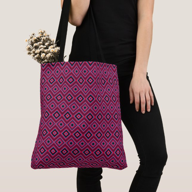 Red Blue und Black Large Toto Bag (Von Nahem)