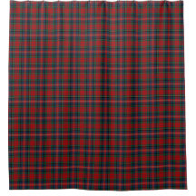 Red, Blue und Green Scottish MacPherson Tartan