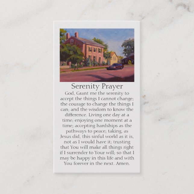 Red Blue Yellow Green Heartfelt Condolences Visitenkarte (Vorderseite)