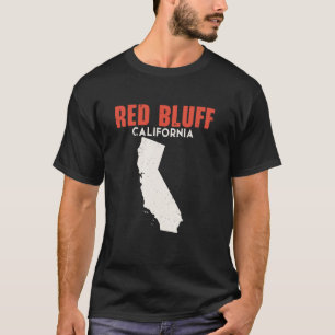 Red Bluff California USA Staat America Travel Cali T-Shirt