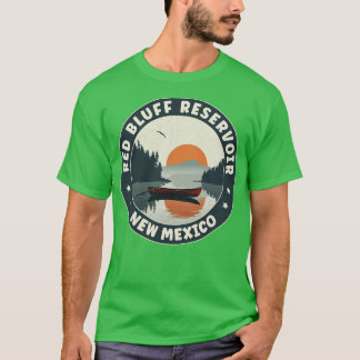 Red Bluff Reservoir New Mexico Sunset T-Shirt