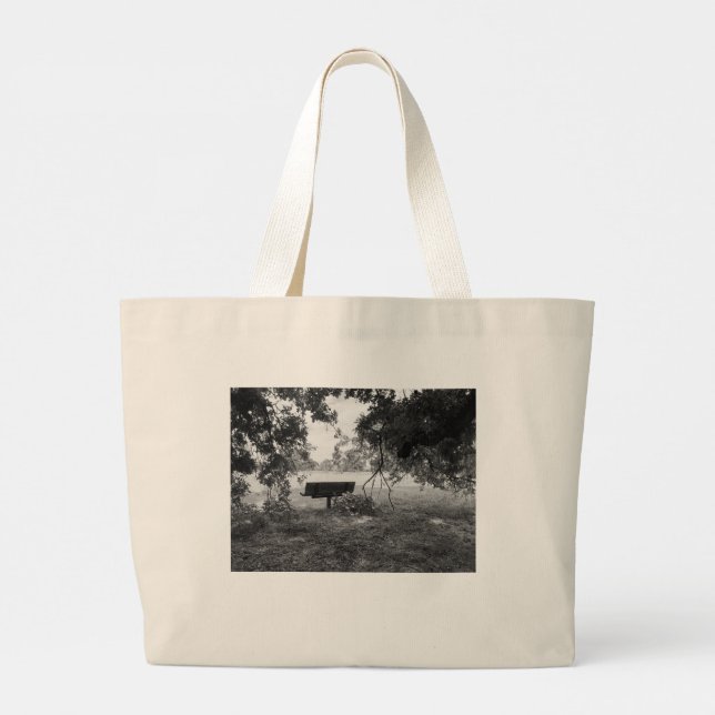 Red Bluff Tote Bag mit Landschaftlicher Fotografie Jumbo Stoffbeutel (Rückseite)