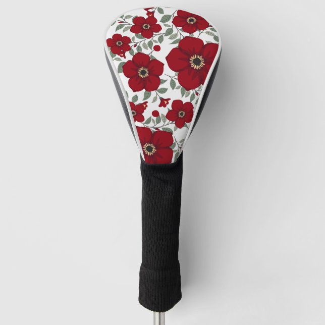 Red Blume Fashion Golf Headcover (Vorderseite)