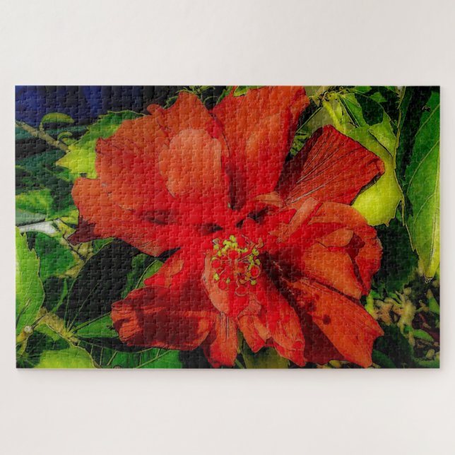 Red Blume Power Puzzle (Horizontal)