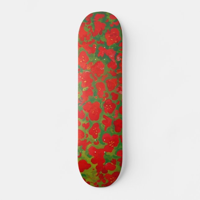 Red Blume Skateboard (Vorderseite)