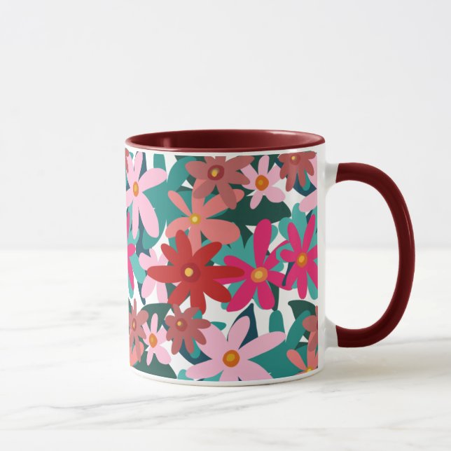 RED-BLUME TASSE (Rechts)