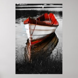Red Boat Poster