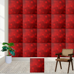 Red Bokeh Abstrakt Light Pattern Keramik Tile Fliese