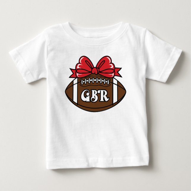 Red Bow Football T - Shirt (Vorderseite)