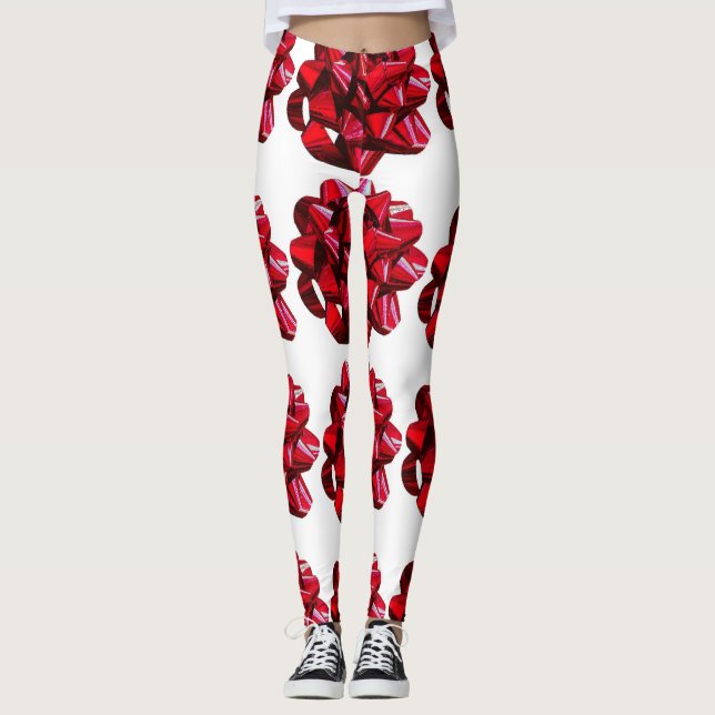 RED BOW LEGGINGS (Vorderseite)