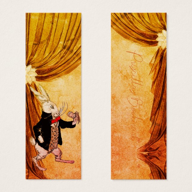 Red Bow Pocket Watch | Lesezeichen (Vorne & Hinten)