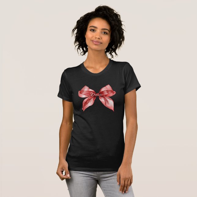Red Bow  T-Shirt (Vorne ganz)