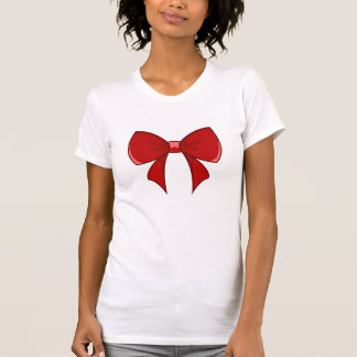 Red Bow T - Shirt für Mädchen