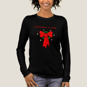 Red Bow - Tri-Blend Shirt
