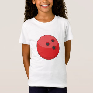 Red Bowling Ball T-Shirt