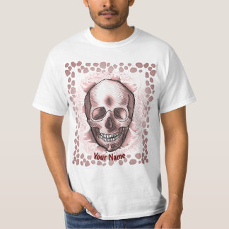 Red Break Out Skull T-Shirt