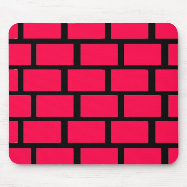RED BRICK WALL MOUSEPAD (Vorne)