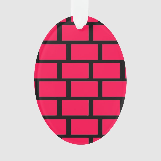 RED BRICK WALL ORNAMENT (Vorderseite)