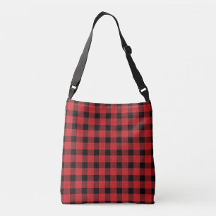 Red Buffalo Country Lumberjack Kariert Tragetaschen Mit Langen Trägern