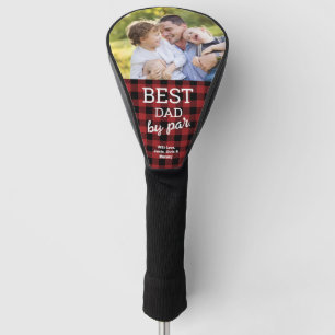 Red Buffalo Kariert Best Vater by Par Custom Foto Golf Headcover