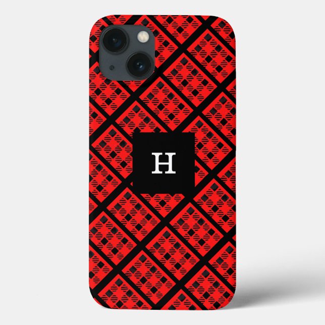 Red Buffalo Kariert iPhone / iPad Gehäuse Case-Mate iPhone Hülle (Rückseite)