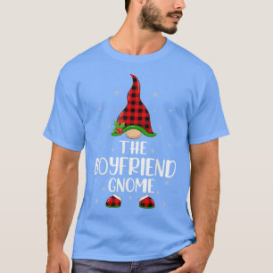 Red Buffalo Kariert Matching Boyfriend Gnome Chris T-Shirt