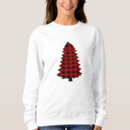 Red Buffalo Kariert Tree Sweatshirt
