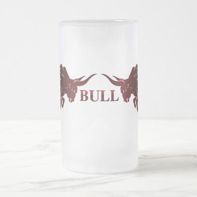 Red Bull Beer Glass Mattglas Bierglas (Mittel)
