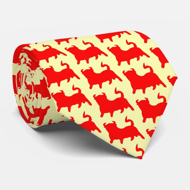 Red Bull Design Krawatte (Gerollt)