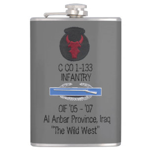 Red Bull-Infanterie-Flasche - USA Flachmann