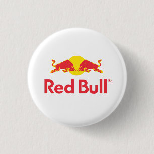 Red Bull Logo Button