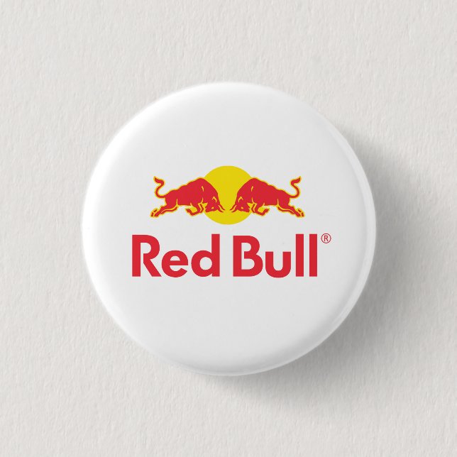 Red Bull Logo Button (Vorderseite)