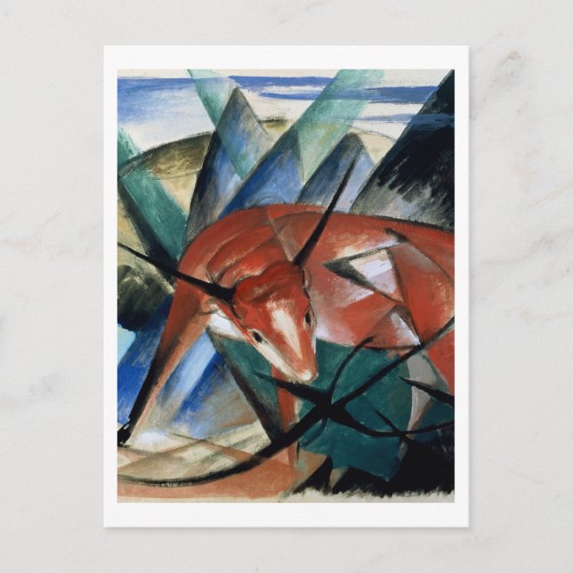 Red Bull Postkarte (Vorderseite)