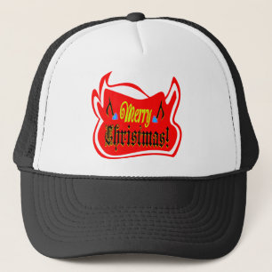 ♫ ♥ Red Bull Weihnachten Stilvoller Trucker Hutta Truckerkappe