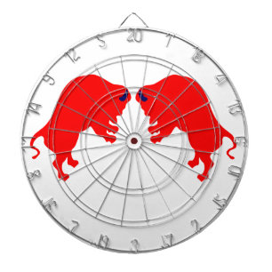 Red Bulls Metal Cage Dartboard Dartscheibe